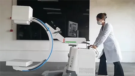 Arco en C con detector de panel plano SHOC-5KW